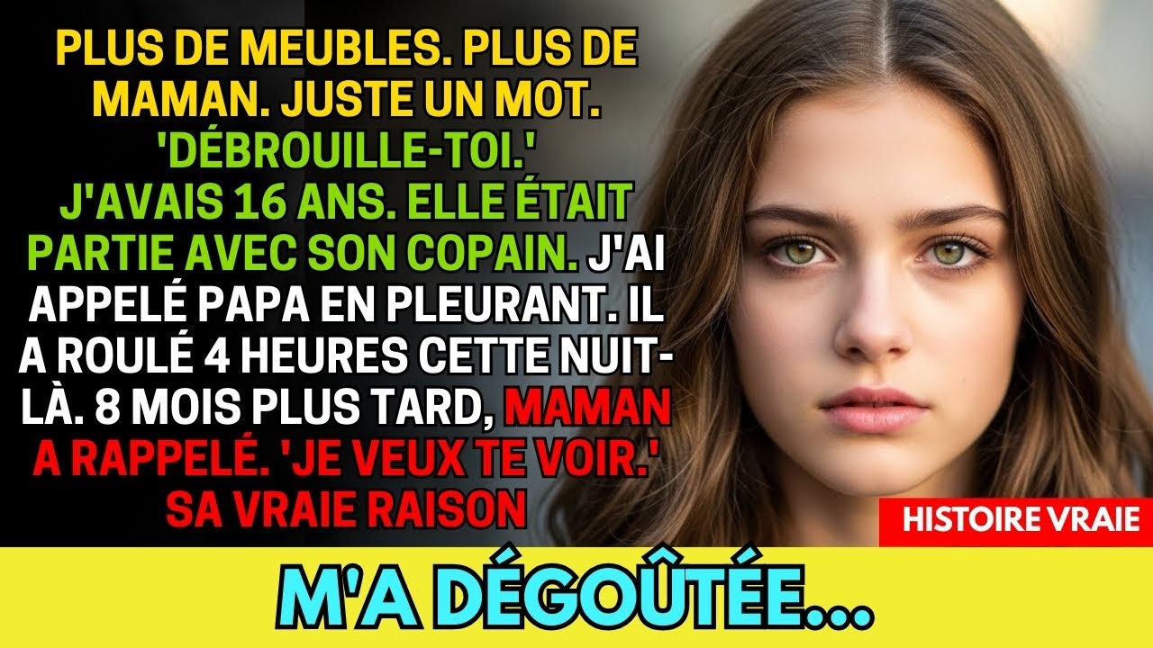 11Maman a déménagé sans me prévenir, j'ai trouvé l'appartement vide après l'école — Ce que j'ai fait
