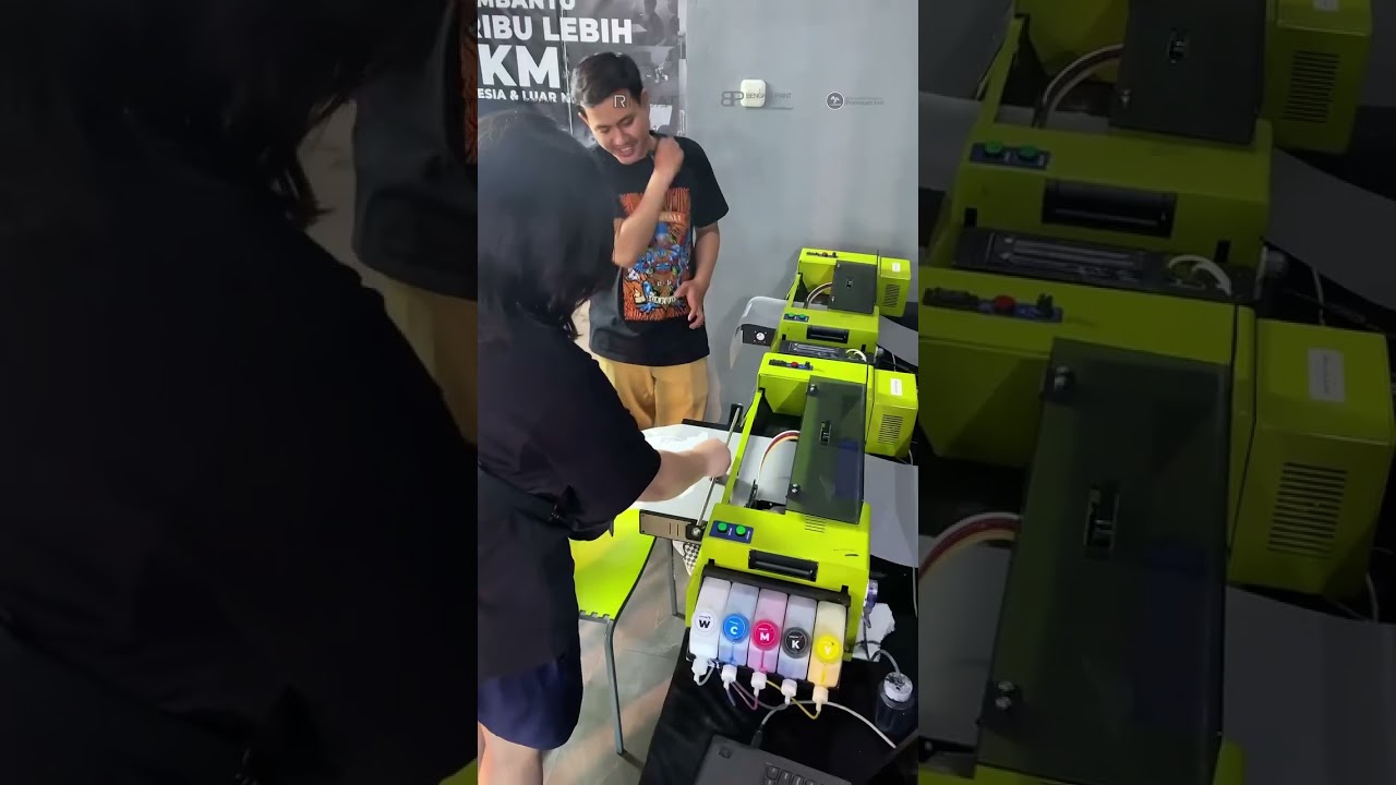 Training Mesin Printer Sablon Kaos DTF Surabaya | Mudah Sekali !!
