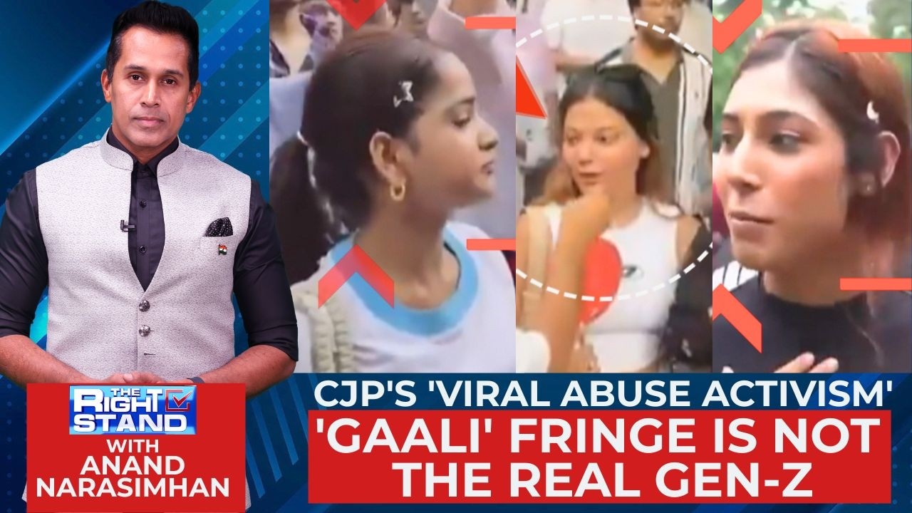 CJP's 'Viral Abuse Activism' | 'Gaali' Fringe Is Not The Real Gen-Z | The Right Stand | News18