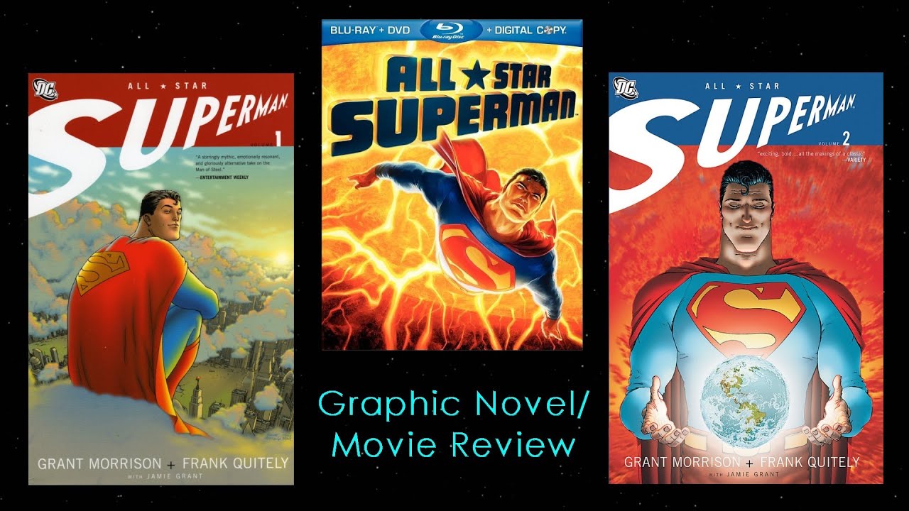 All Star Superman Graphic Novel & Movie Review