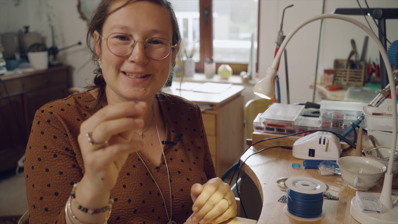 Lies Wambacq Demonstratie Video in goudsmid atelier
