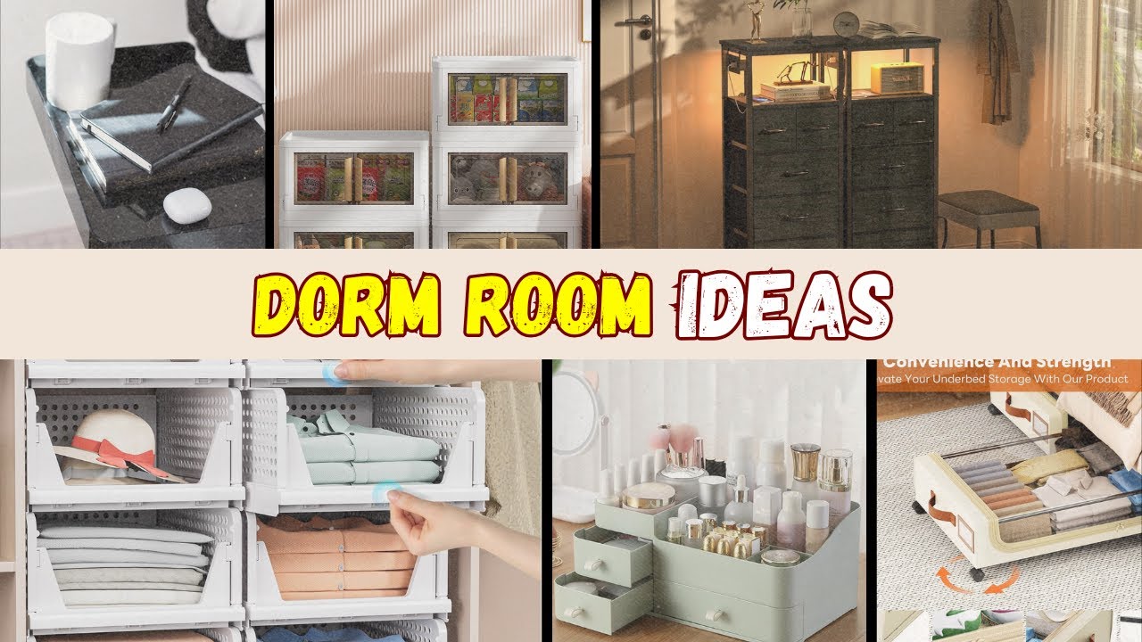 Organize Your Dorm Room with These 18 Smart Storage Ideas