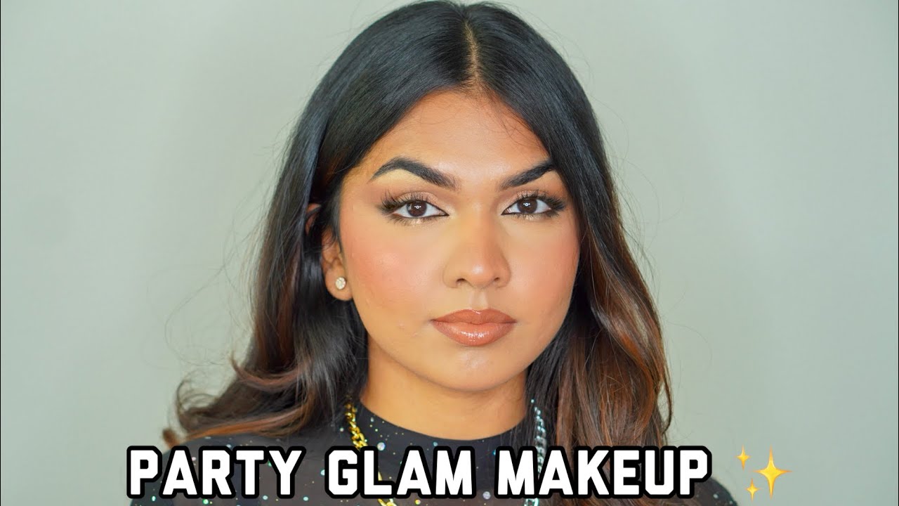 Soft Party Glam Makeup Look ✨