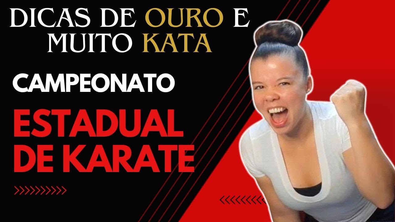 Tudo que um Atleta deve saber antes de Competir. Katas do Campeonato Estadual RS e muitas dicas.