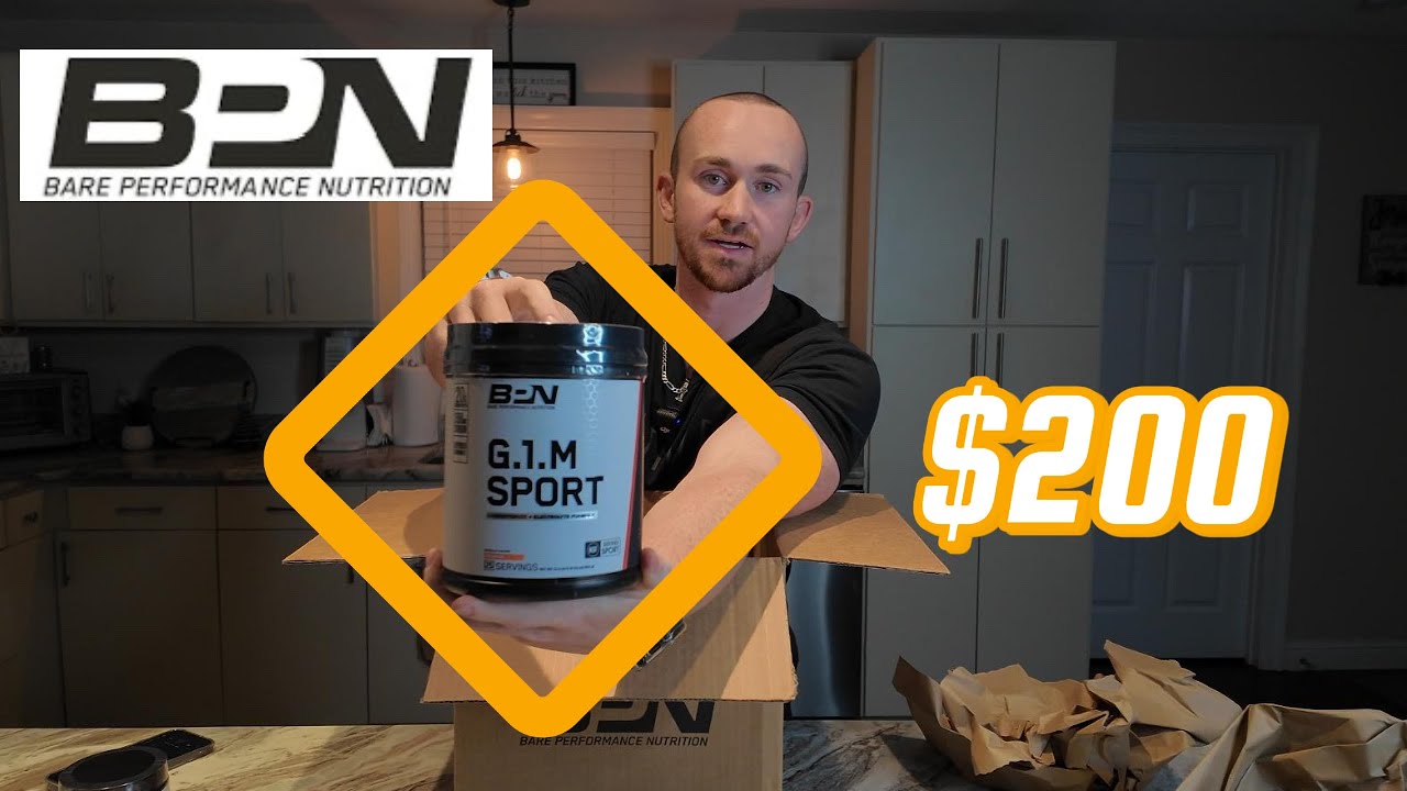 BPN Supplements Unboxing & Review