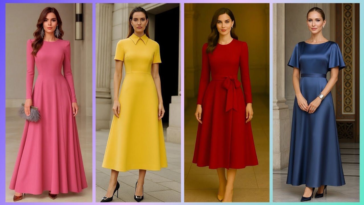 Simple Modest Dresses For Simple Women