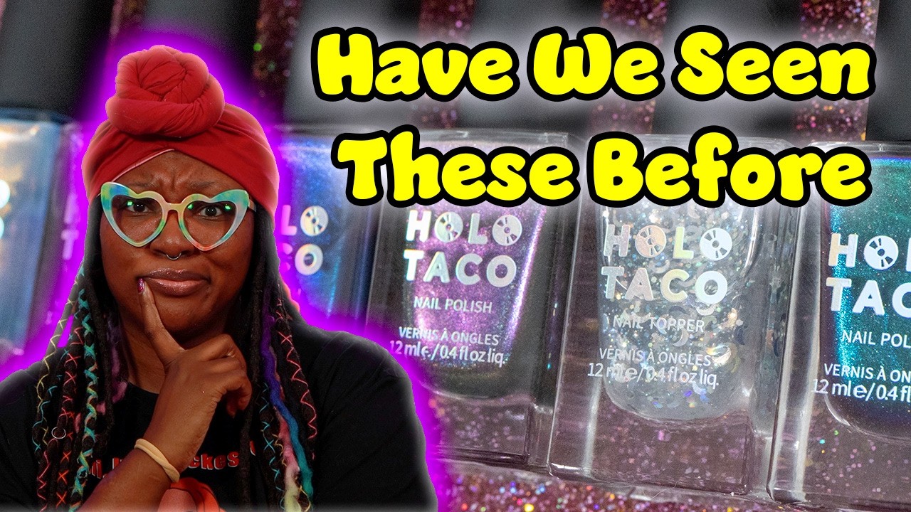 Holo Taco x Safiya Volume 2 🦇🌙 Nail Polish Collection Swatches, Comparisons & Review