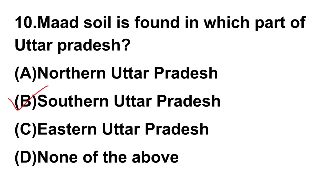Geography Part-3.Most important top 20 MCQ 