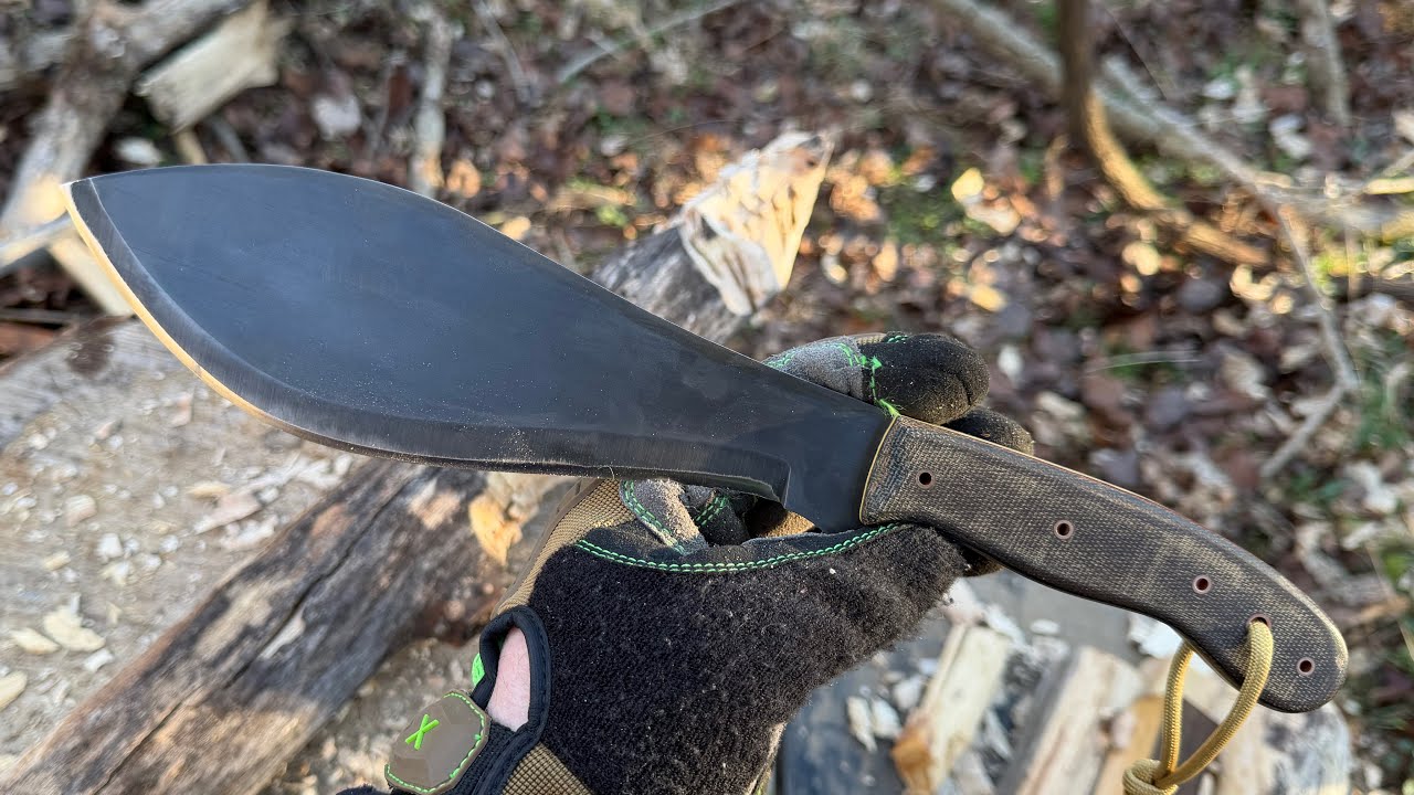 Sundays best blades #9 - Houghton Era Beavertail 80CrV2 - #usaknife ##knifestuffwedo #knifetest 