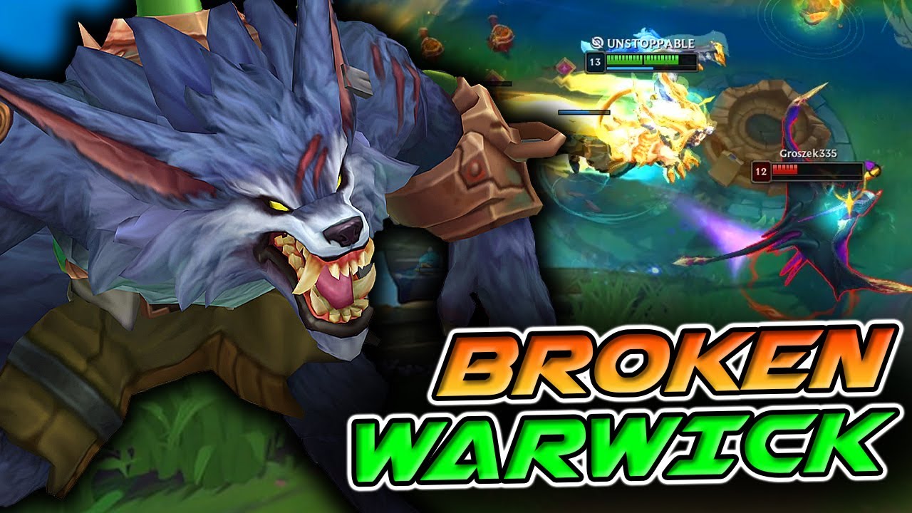 REWORKED WARWICK IS WAY TOO STRONG FOR SOME REASON...