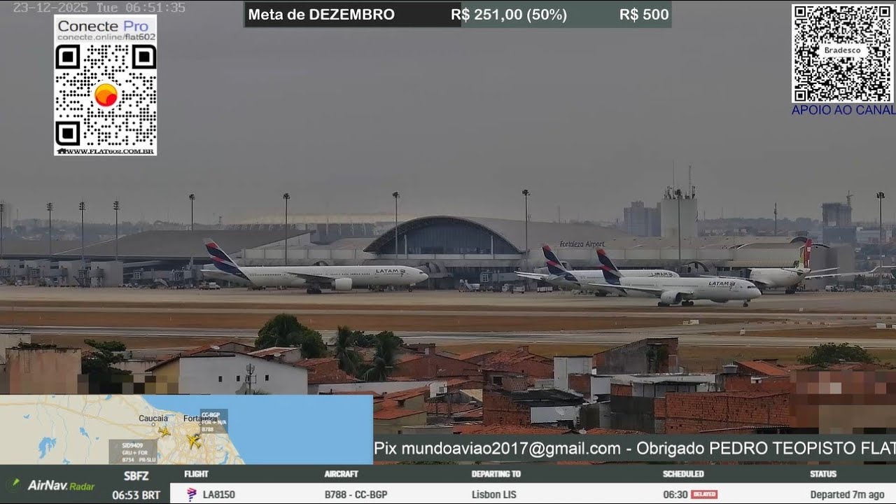 AEROPORTO DE FORTALEZA SÓ COM AVIÕES GRANDES