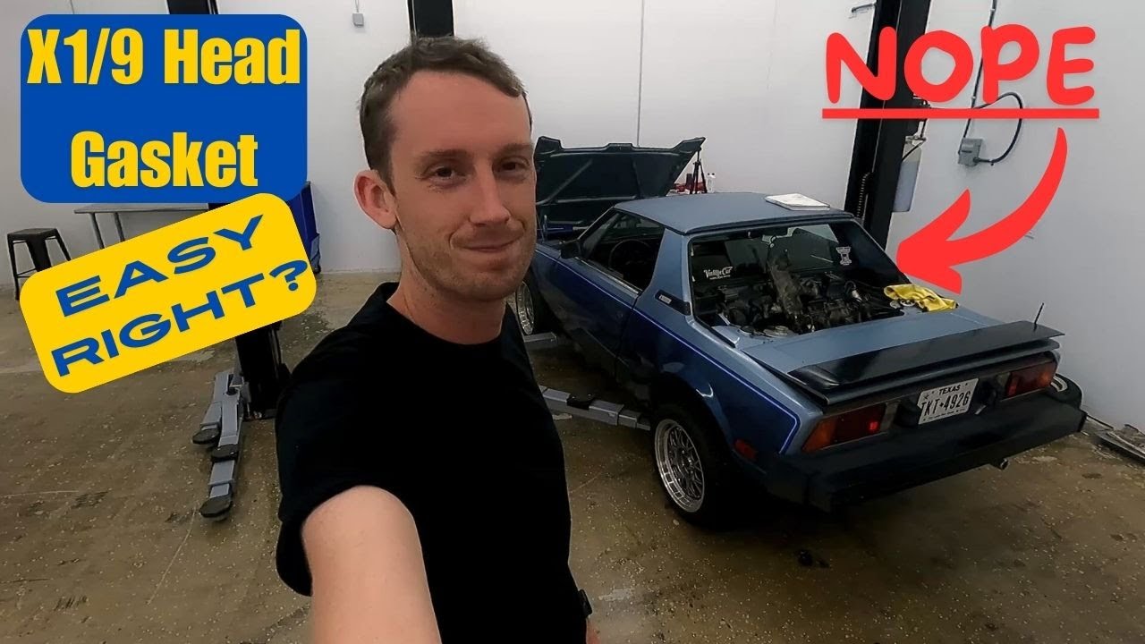 Replacing the Head Gasket on My X 1/9: What You Need to Know and How Not to Lose Your Mind Doing it!