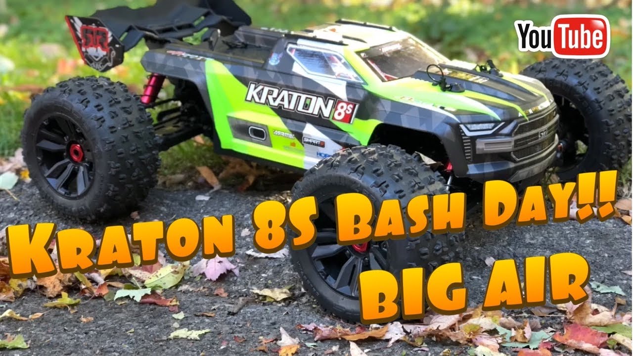 Arrma Kraton 8S Track Bash!