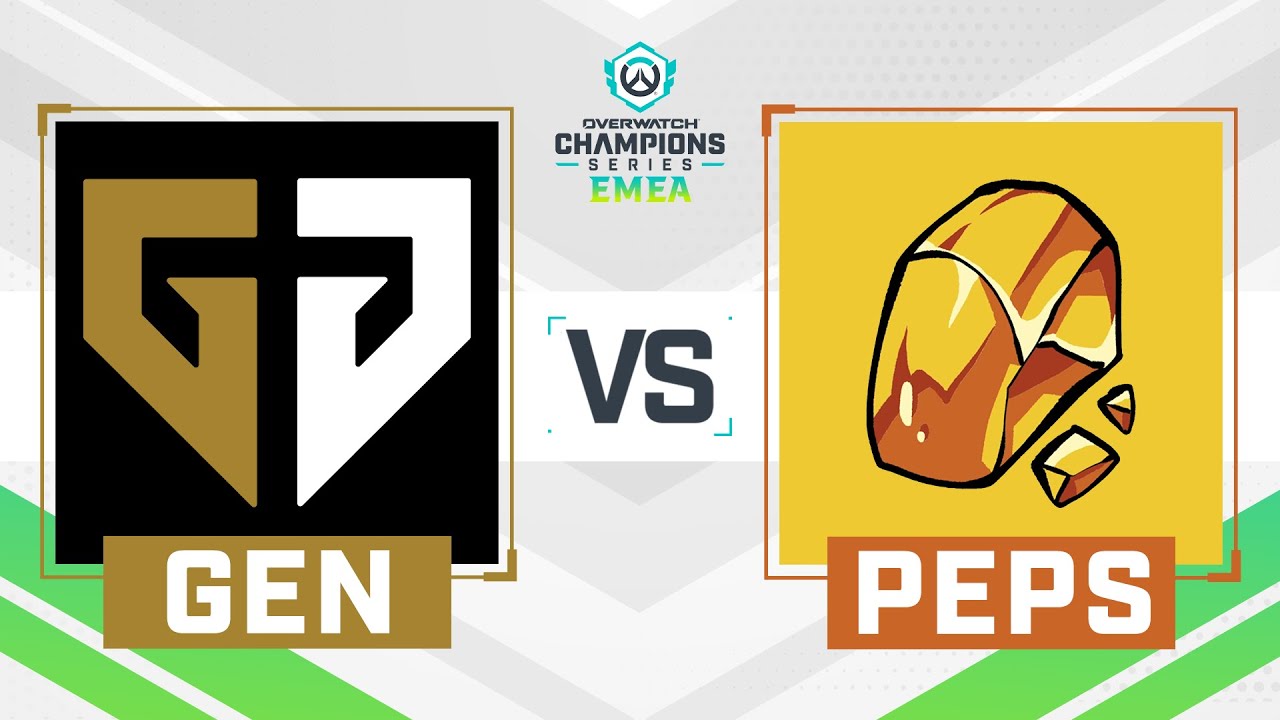 Gen.G vs Team Peps | OWCS 2025 EMEA | Stage 3 Week 2 Day 1
