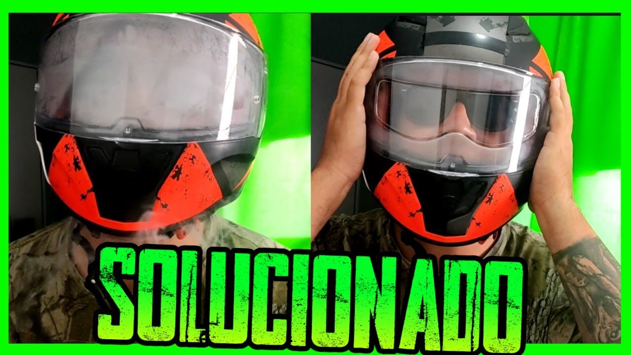 Cómo Evitar que se Empañe el Casco?