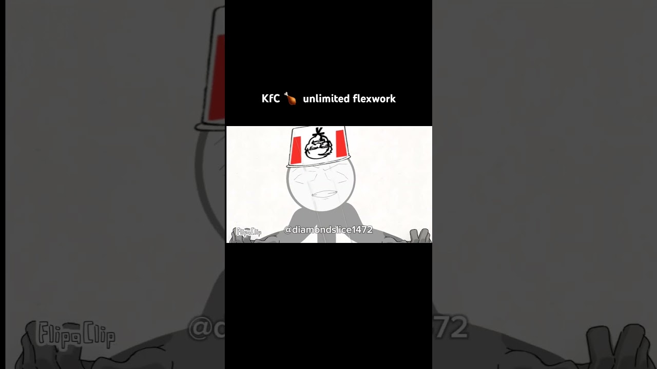 KFC 🍗  unlimited flexwork #animation #kj #jk #youtubeshorts #trending #flipaclip #stickman