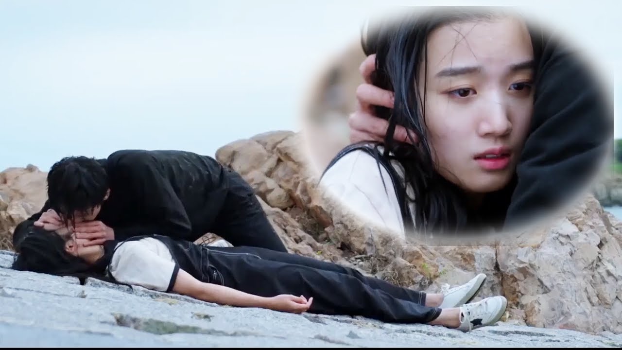 灰姑娘落水，大老闆心急如焚，將她摟在懷裡當場落淚#盧昱曉#中國電視劇