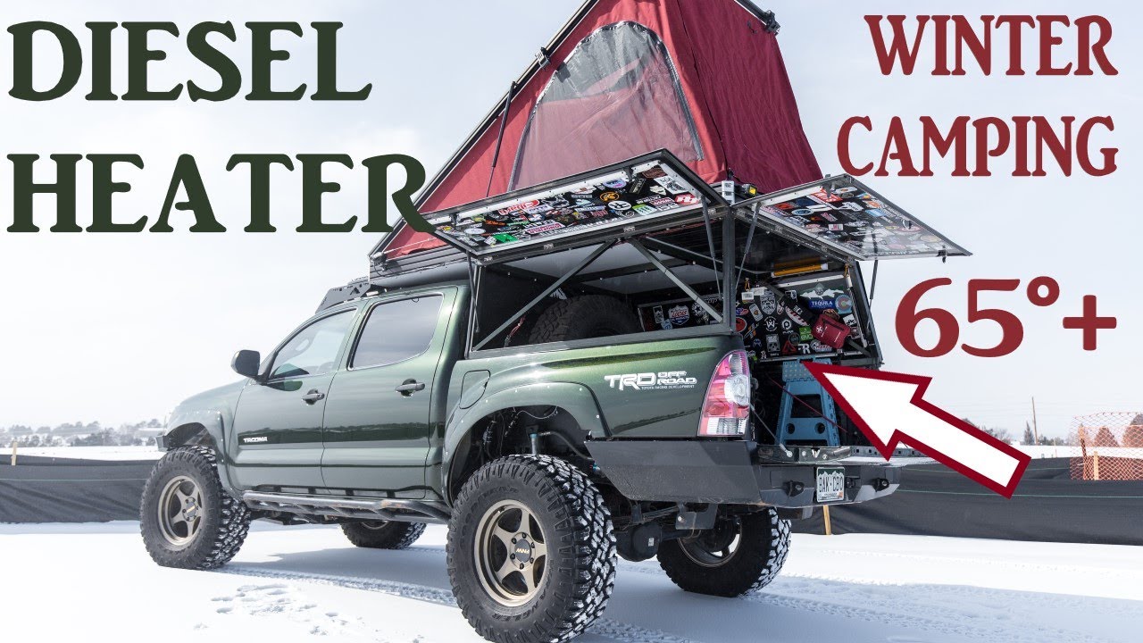 Я добавил дизельный обогреватель в свою самодельную кемперную установку!
