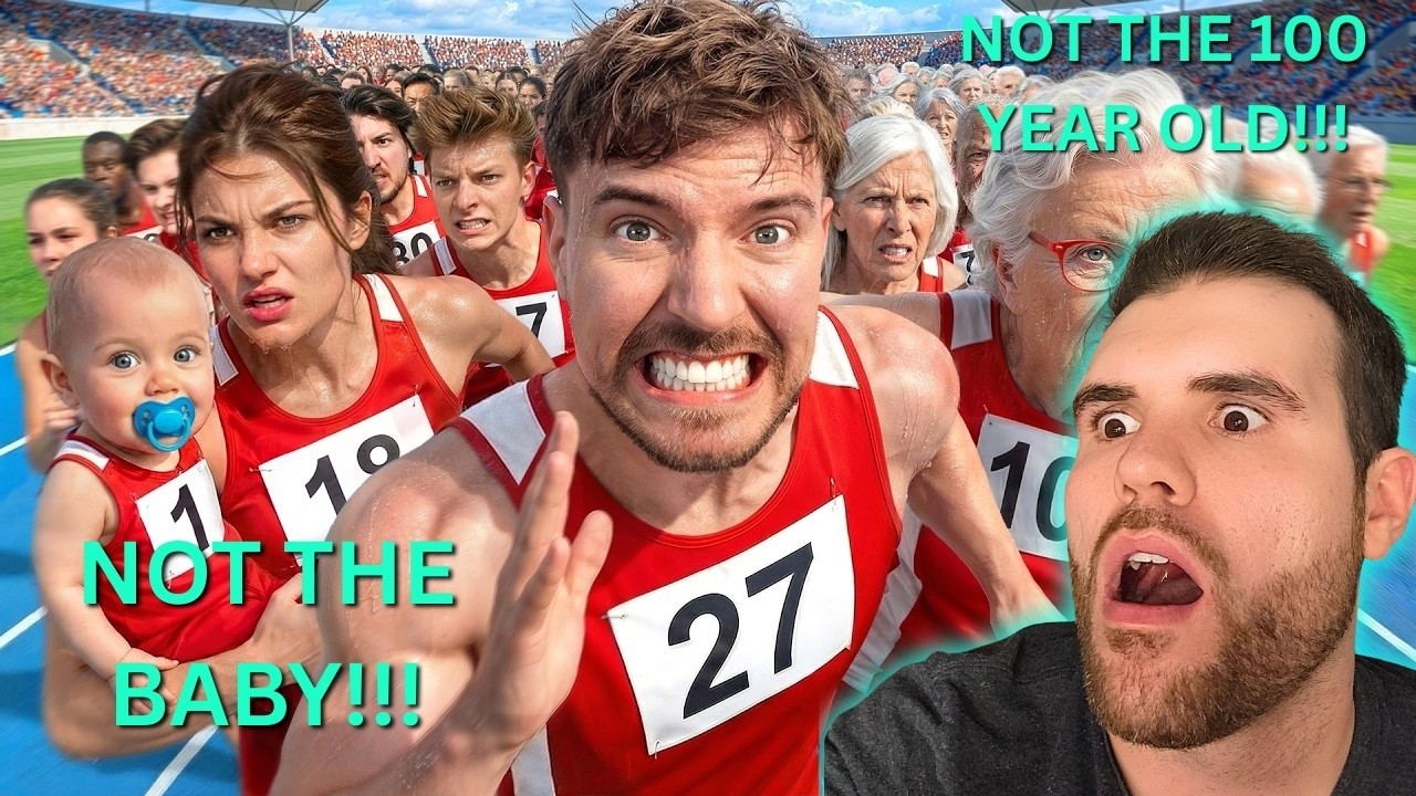 Watching People Of All Ages Race For $250,000