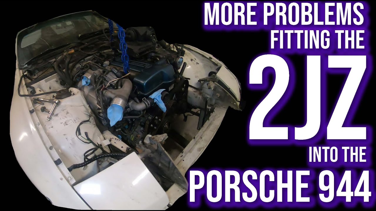 PROJECT DT86: More problems fitting the 2JZ into the Porsche 944