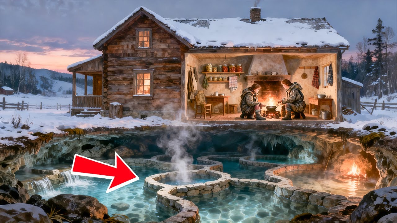 Abandoned at 16, She and Her Sister Built a Cabin Over Hot Springs &mdash; Warm Even at &minus;20&deg;C