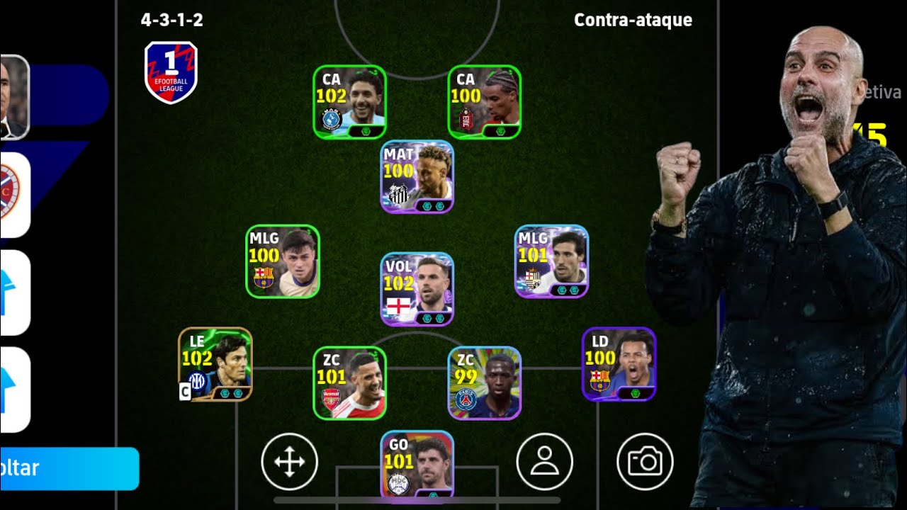 #4 CAIU NO TATICO! RUMO A PRIMEIRA DIVISÃO COM TIME DA PREFEITURA #efootball #efootballmobile 