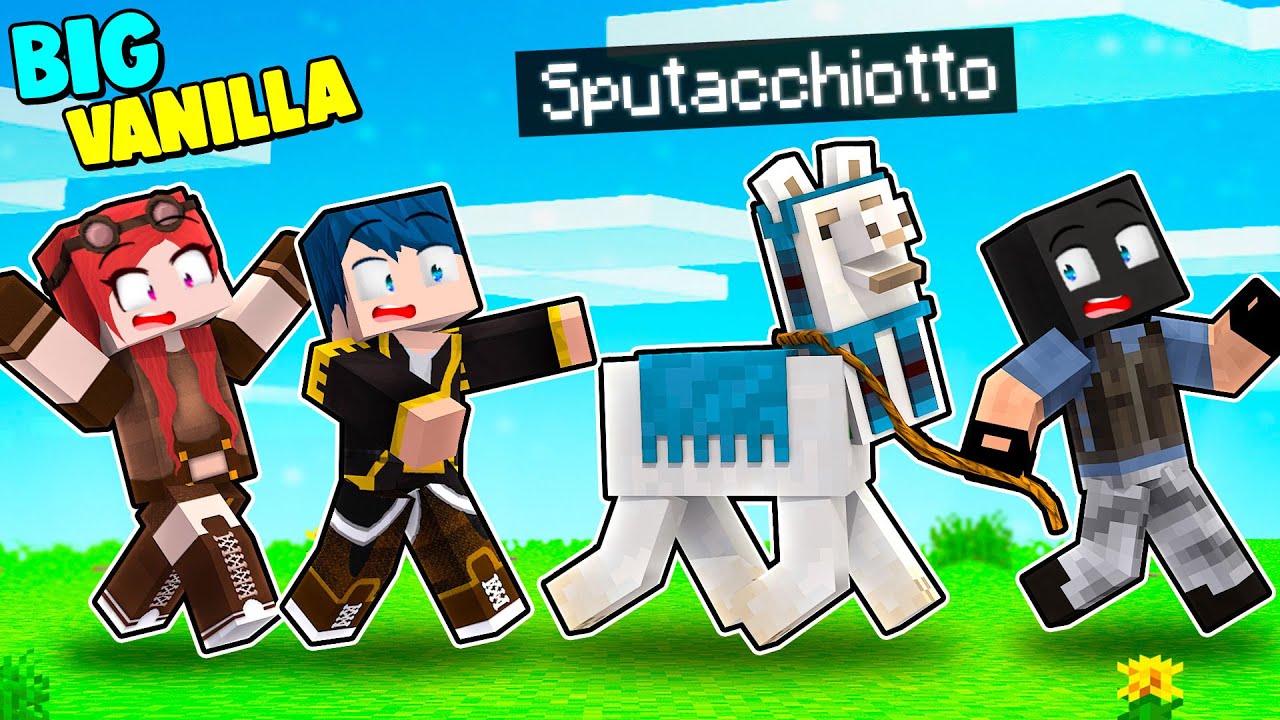 UN LADRO HA RAPITO SPUTACCHIOTTO SU MINECRAFT! *BIG VANILLA* Ep.11