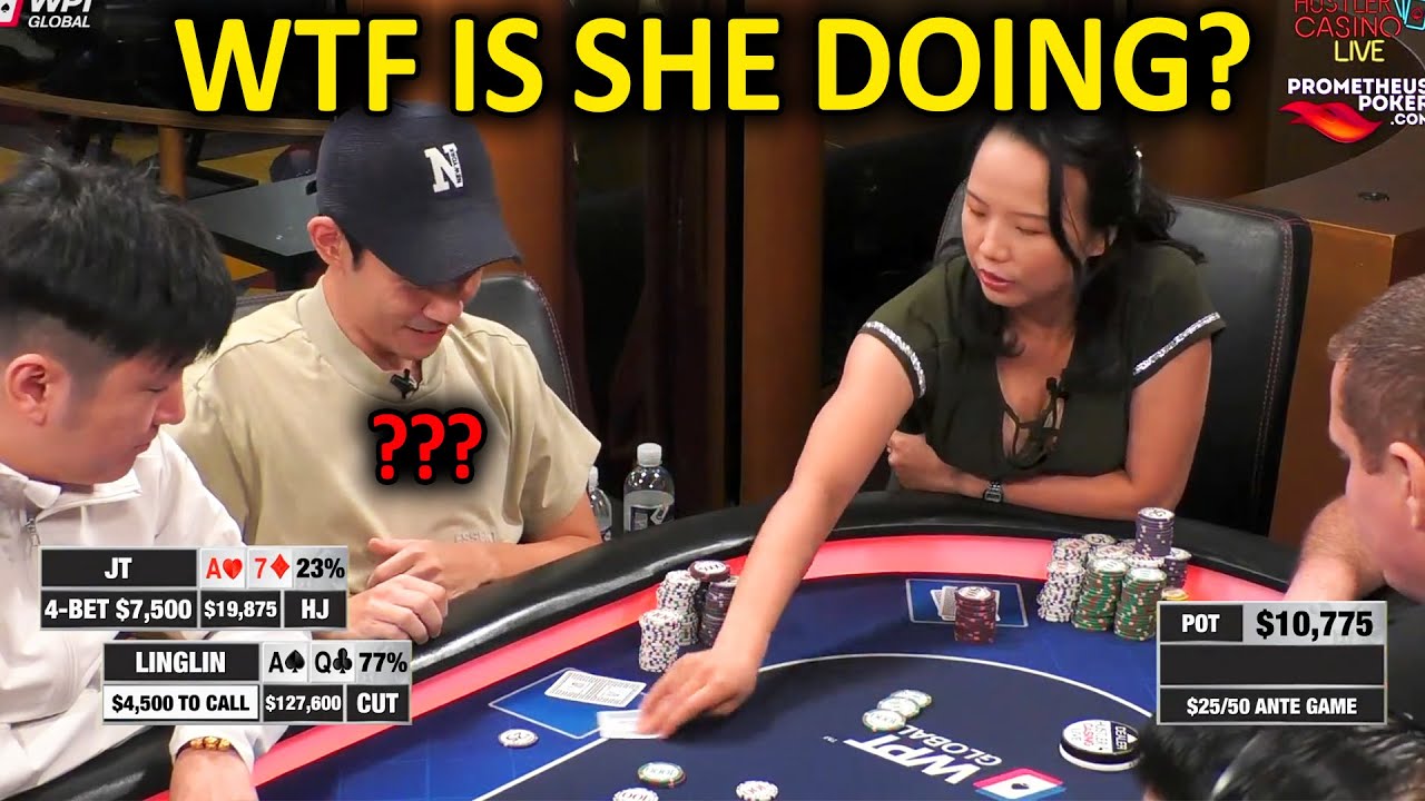 He Made The Biggest Preflop Error By Letting Her Do This