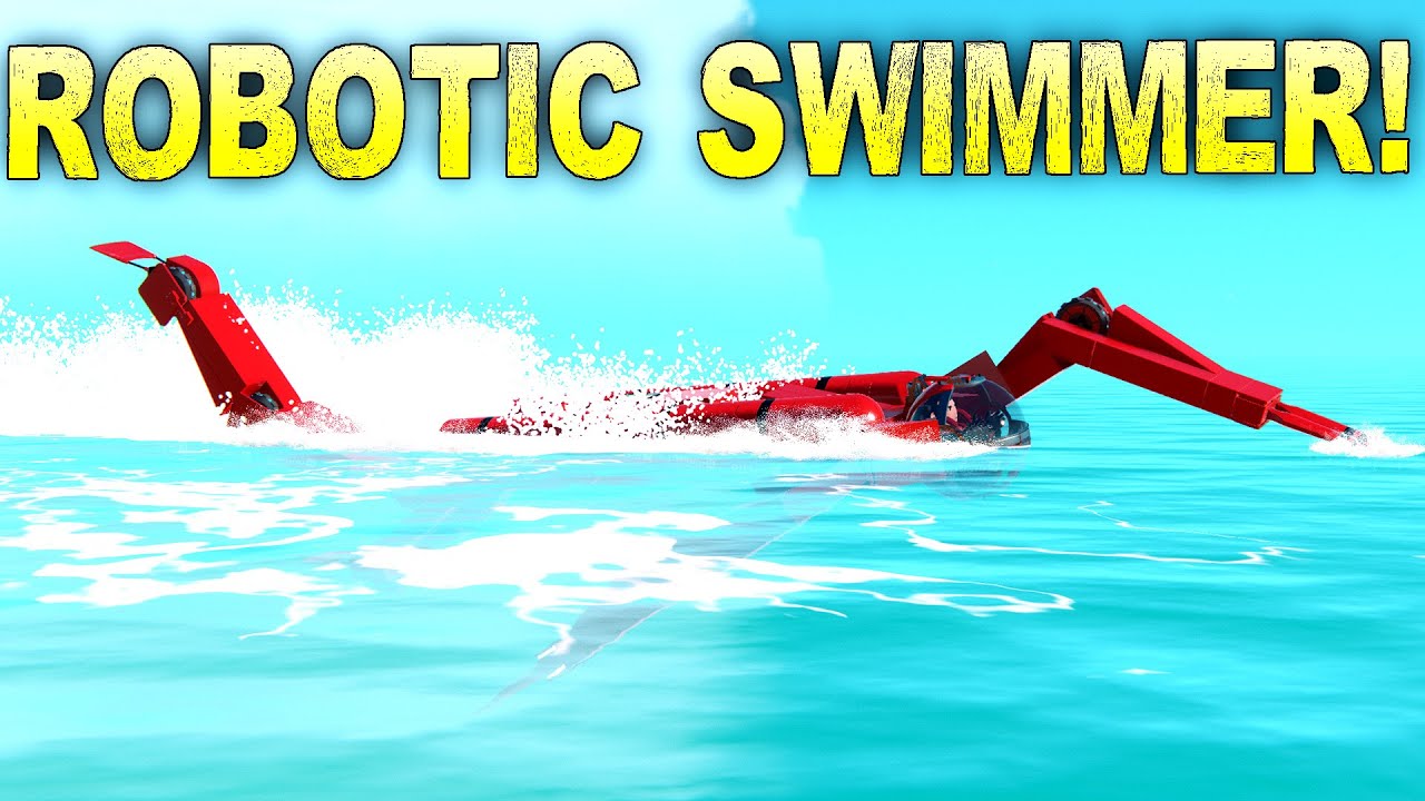 Can I Program a Robot to  Swim Faster Than a Human?