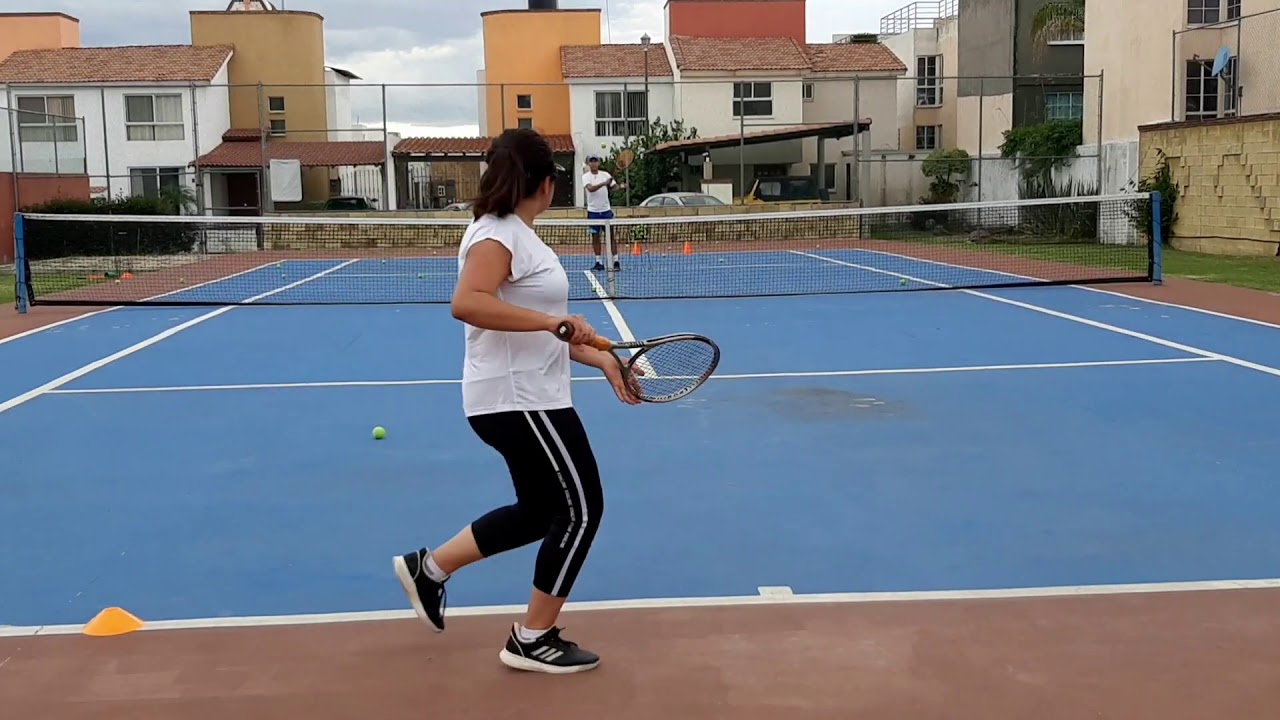 Clase individual de tenis, principiante- intermedio Osvaldo Pacheco