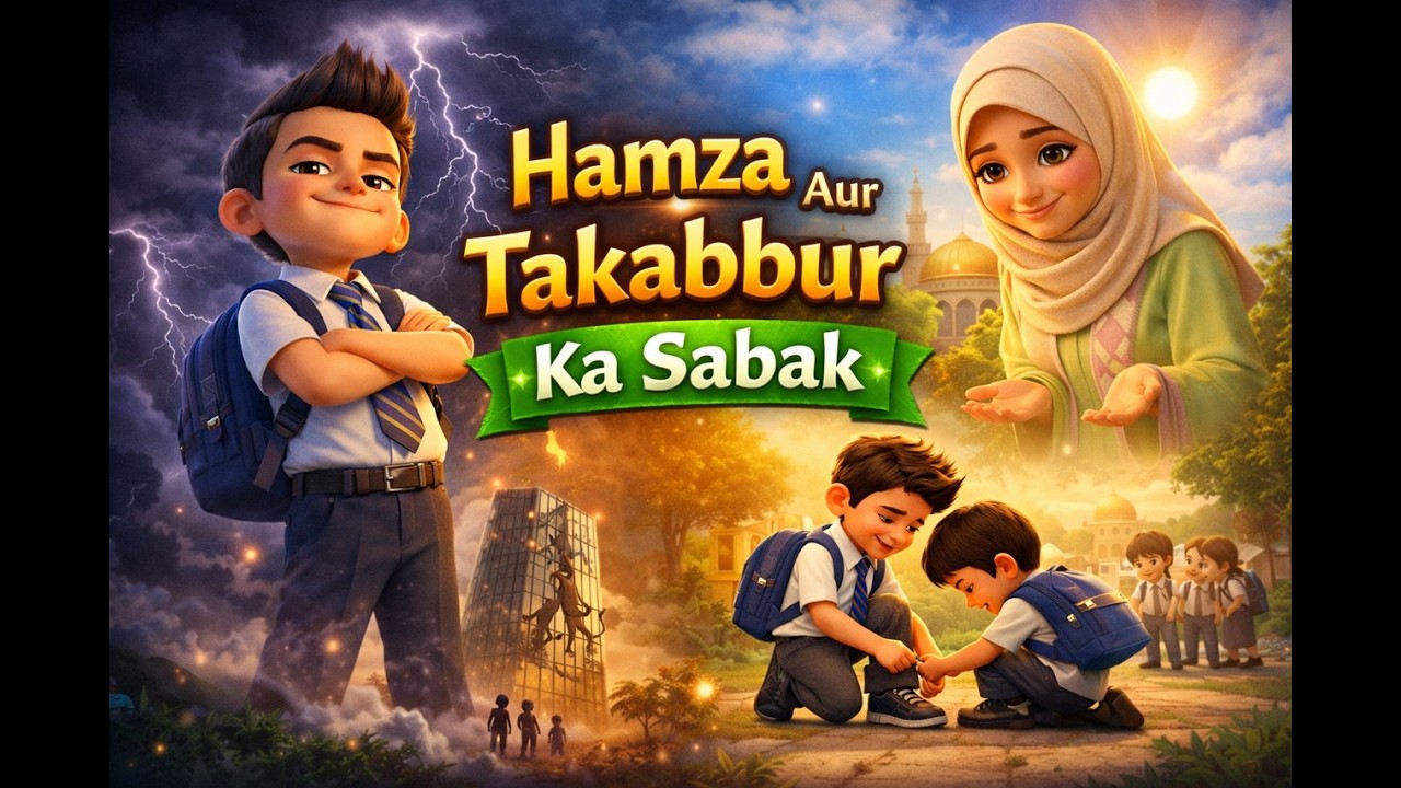 Hamza Ka Ghuroor Toot Gaya | Beautiful Islamic Story for Children