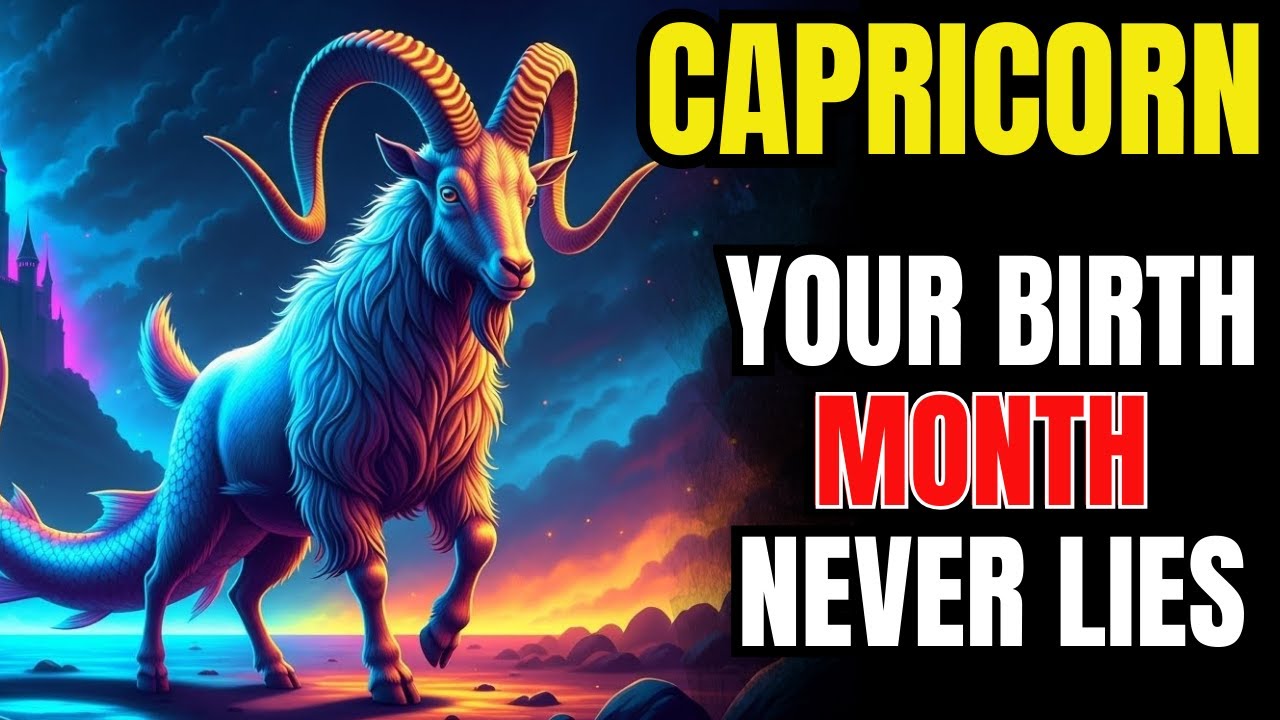♑👁️CAPRICORN - Your Birth Month Reveals a Truth You Can’t Ignore