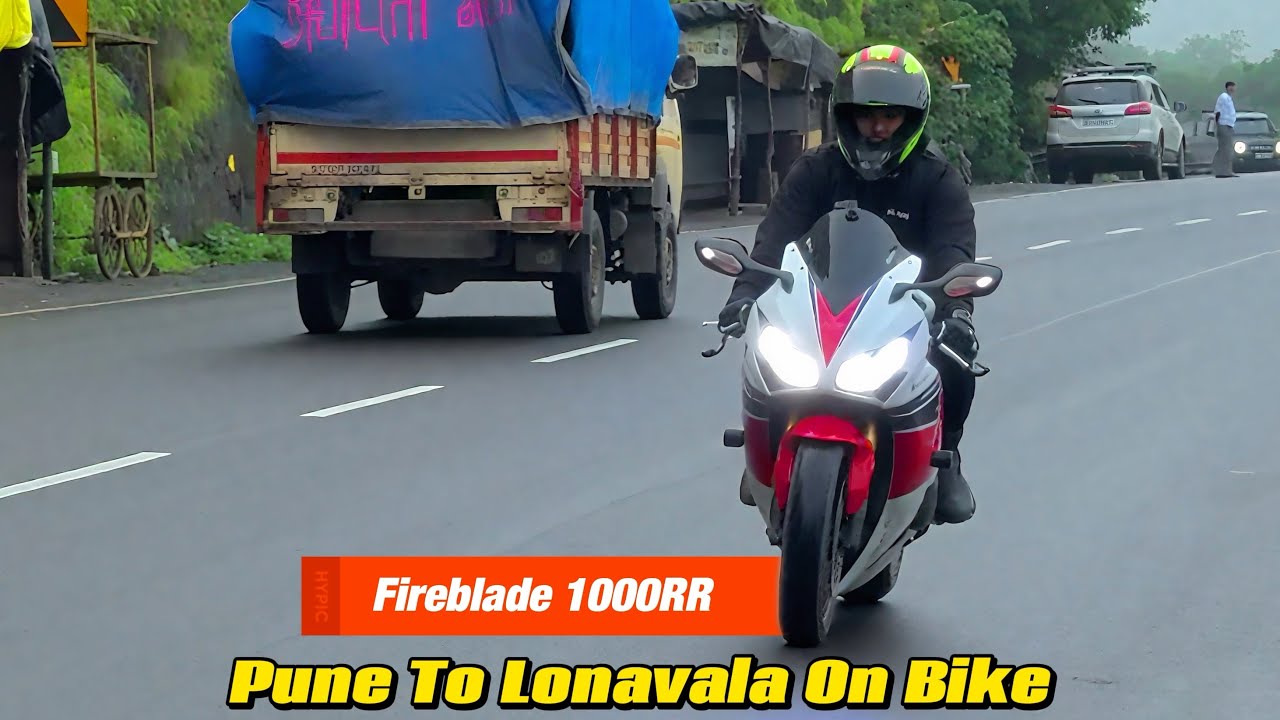 Pune To Lonavala On Bike🤩|| Pune To Lonavala Road Trip By Bike || CBR 1000RR😍