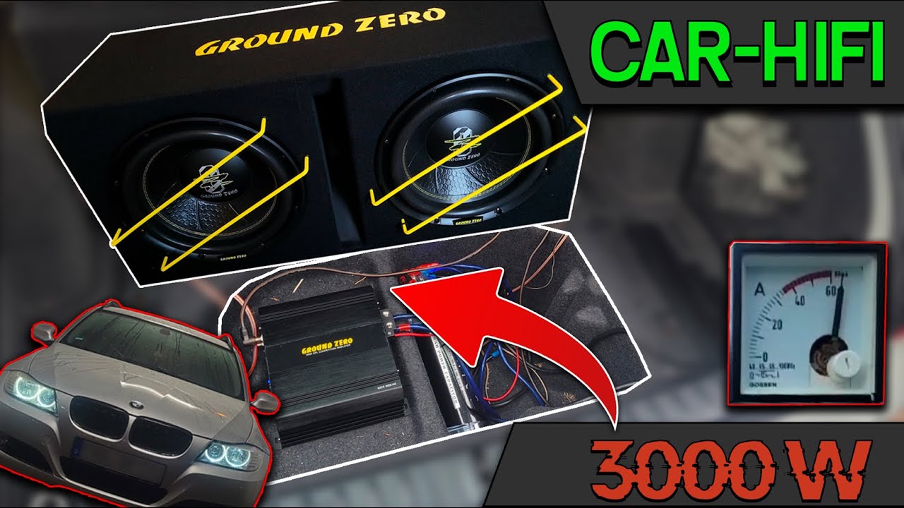 #carhifi TEIL 2/2|GROUND ZERO GZIB 2.12 SPL im E91 Nachrüsten | So geht's!