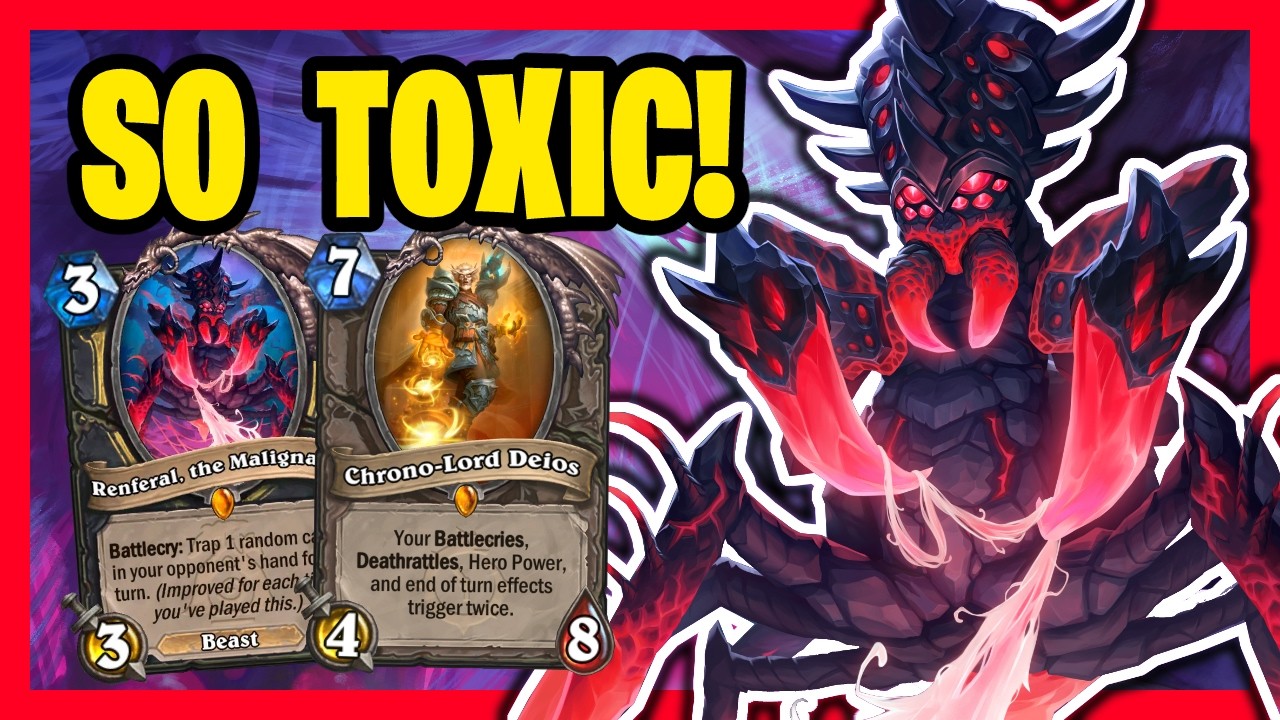 Renferal Rogue STOPS Opponents Plays! Hearthstone Rogue Deck