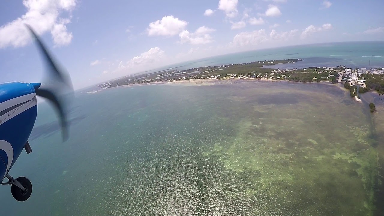 Low level flying in Key West, Fl.