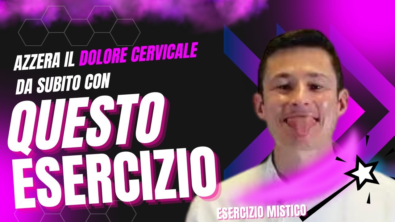 L'ESERCIZIO MAGICO che ELIMINA la CERVICALE da SUBITO!