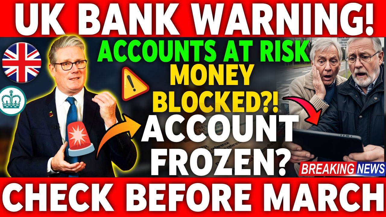 🚨 UK Seniors ALERT &ndash; Bank Accounts Could Be Closed in 2026