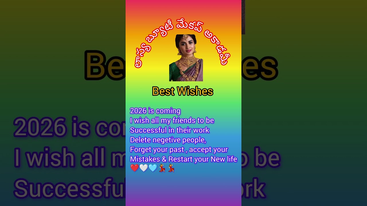 ##@ Best wishes in advance ### Lasya beauty makeup academy ####