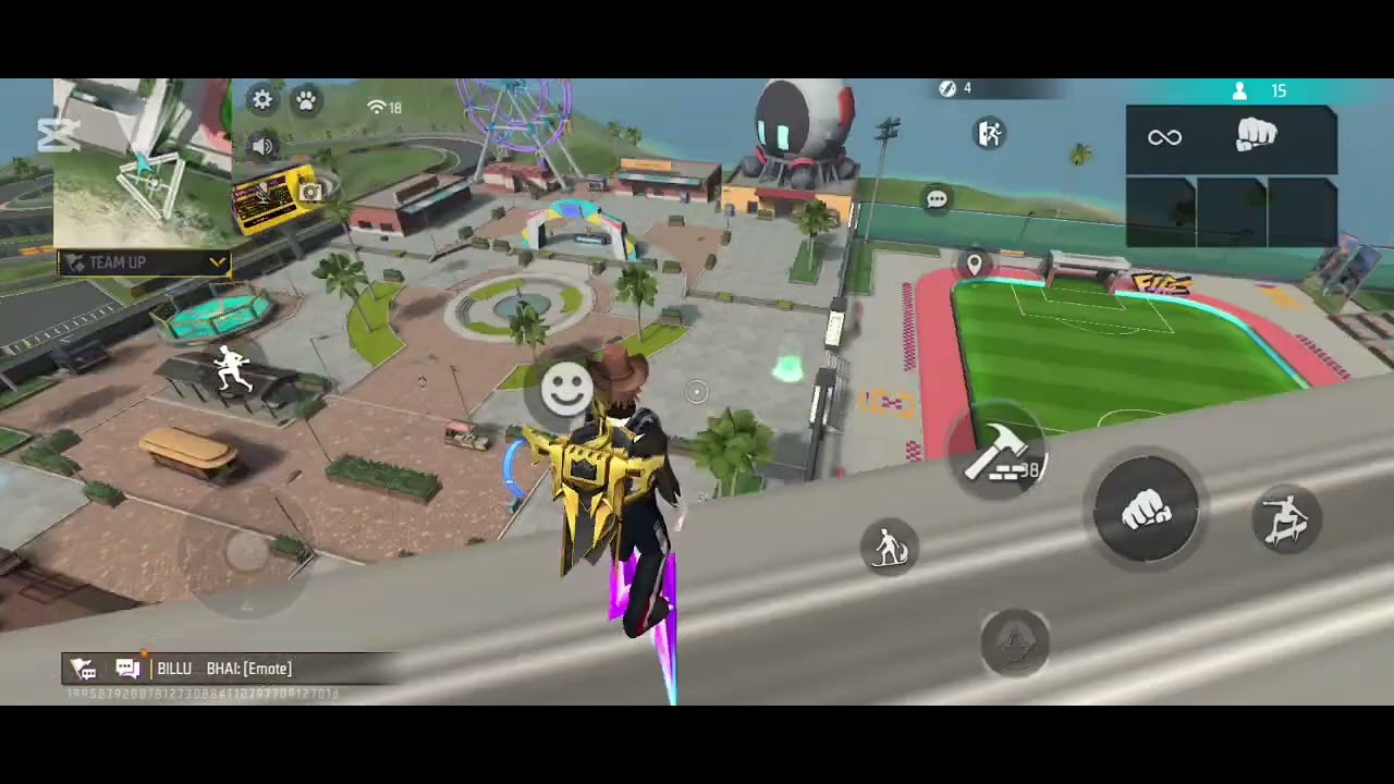 Infinity Skateboard New Trick In Free Fire.#freefire 