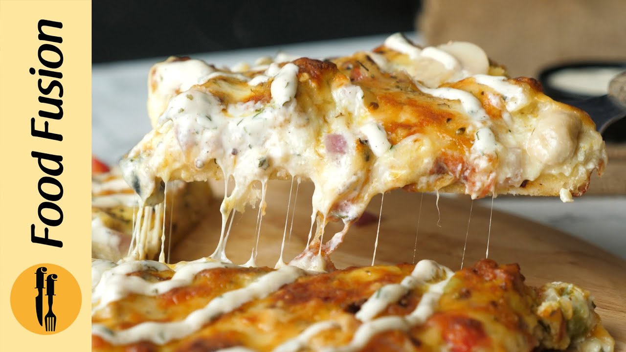 Ranch Pizza Recipe By Food Fusion