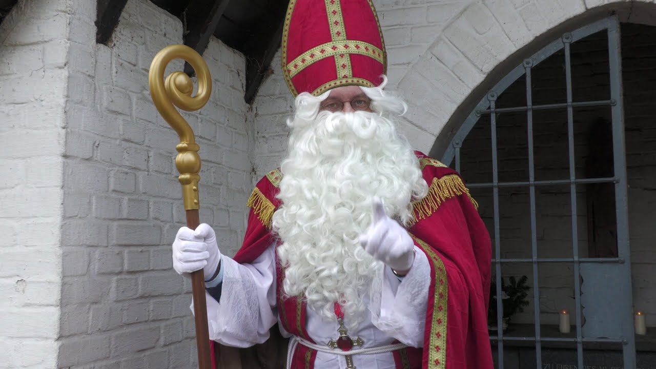 Pfarrer Stelten trifft Sankt Nikolaus