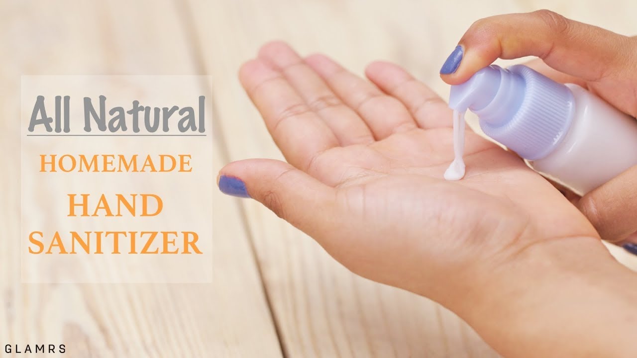 DIY Homemade Natural Hand Sanitizer