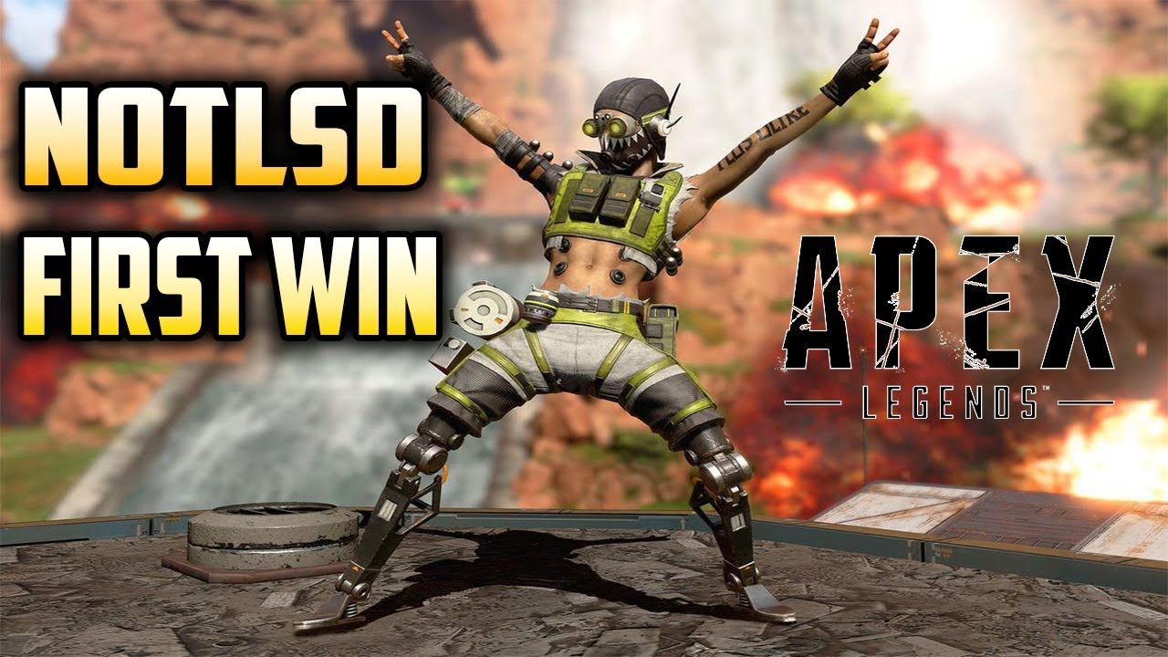 My First Win on Apex Legends (NotLSD)