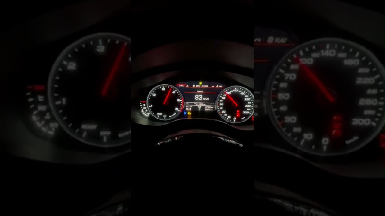 Audi a6 mattrix 3.0bitdi 326 ps 0-100 kmh 4.5 second