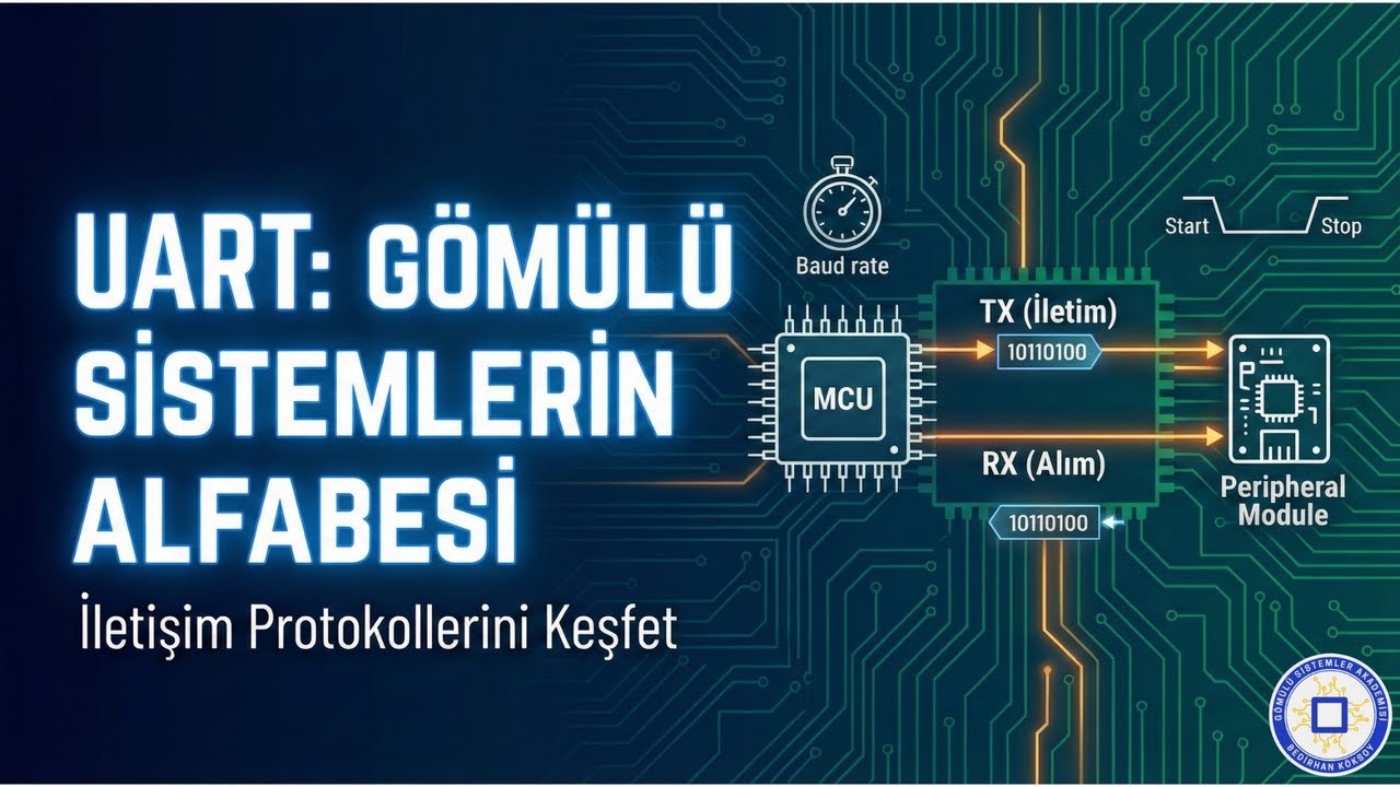 UART NEDİR | HIZLANDIRILMIŞ ANLATIMLA PROTOKOLLER