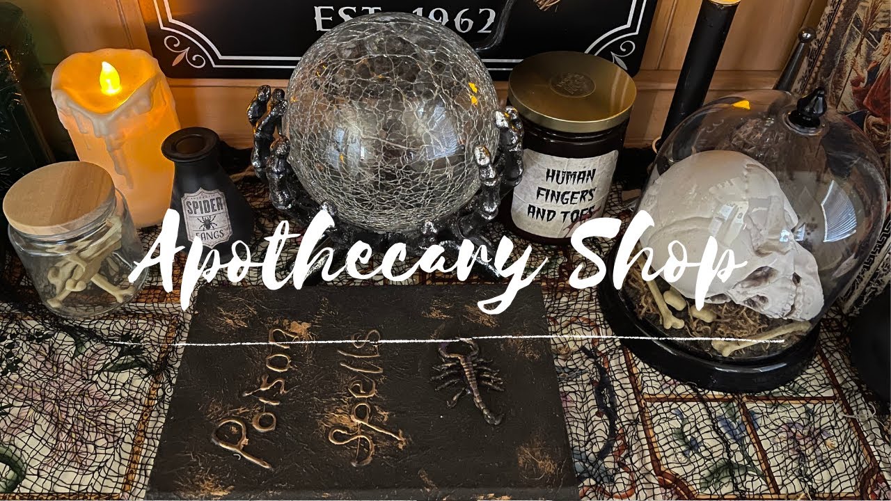 WITCH APOTHECARY 🧙🏻‍♀️ | HALLOWEEN DECOR 🎃 | APOTHECARY SHOP 🔮