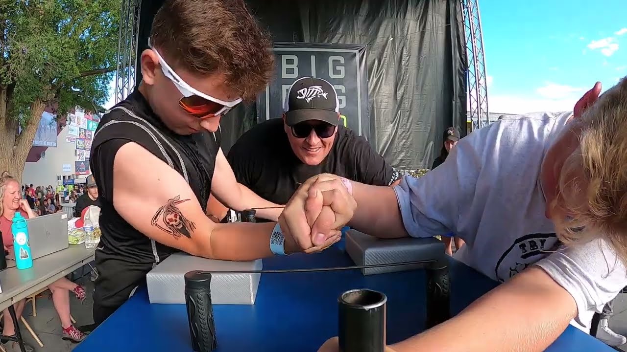 Boys (and Girl) 12 and 13 | Idaho State Armwrestling Championship