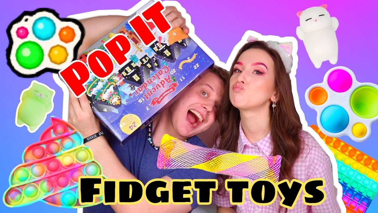OTWIERAMY KALENDARZ Z FIDGET TOYS!🙉😱