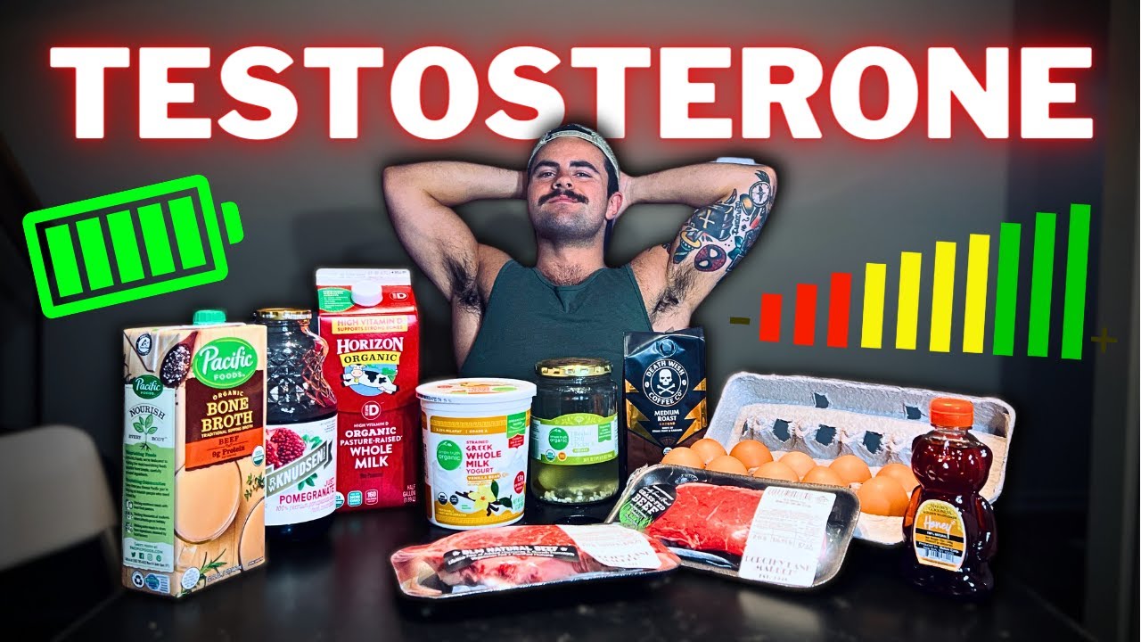 27 Best TESTOSTERONE BOOSTING FOODS of All Time